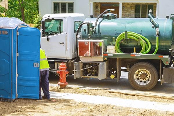 Porta Potty Rental of Weatherford employees