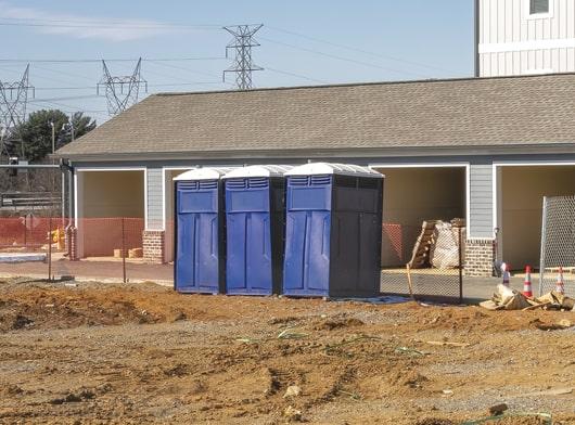 the number of construction portable restrooms needed for a work site depends on the size and duration of the project, as well as the number of employees on site